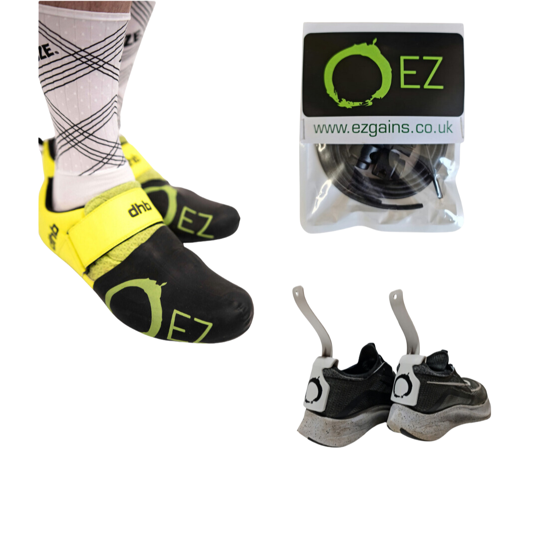Bundle EZ Aero Toe Covers / EZ Shoe Horn / Elastic Laces
