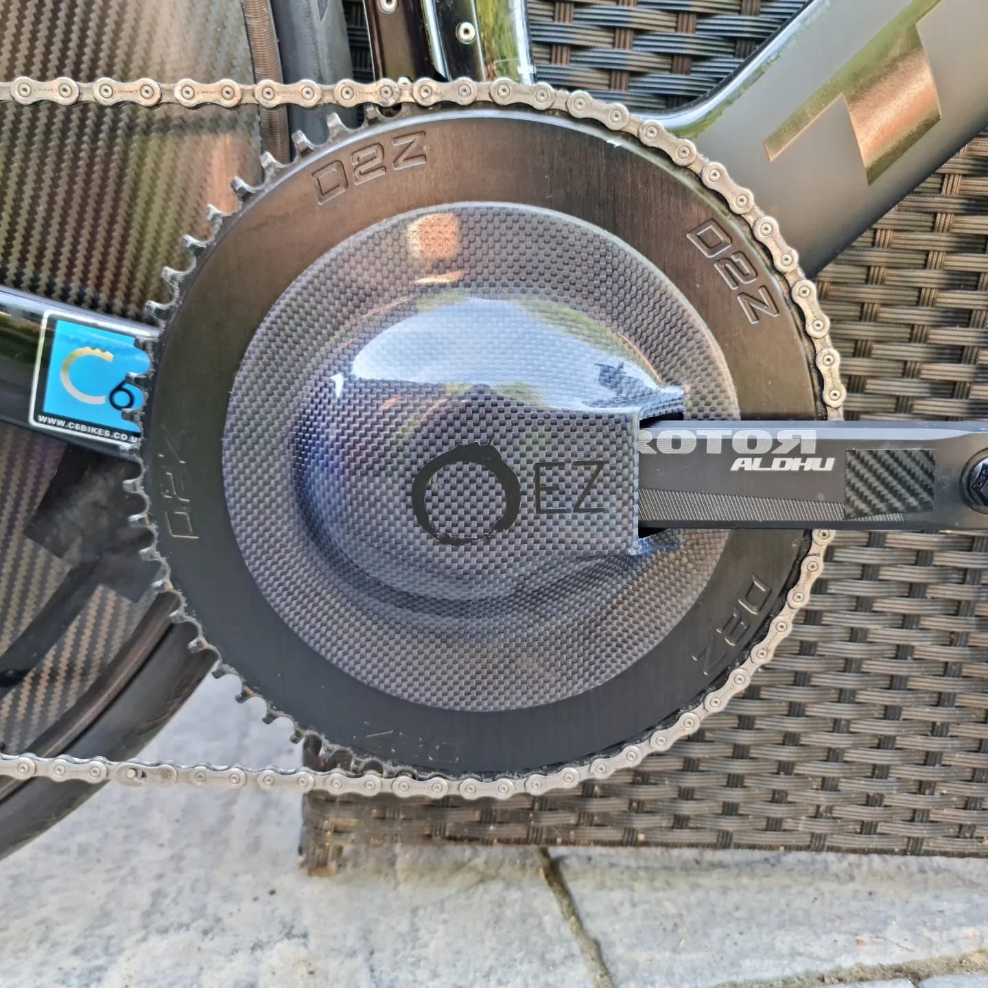EZ Aero Chainring Guard 3-5 Watt Saving