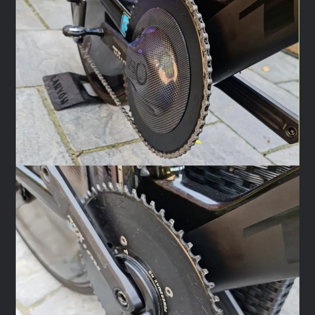 EZ Aero Chainring Guard 3-5 Watt Saving