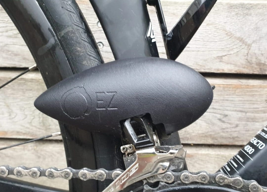 EZ Gains® Aero Front Derailleur Guard save 5.8 Watts