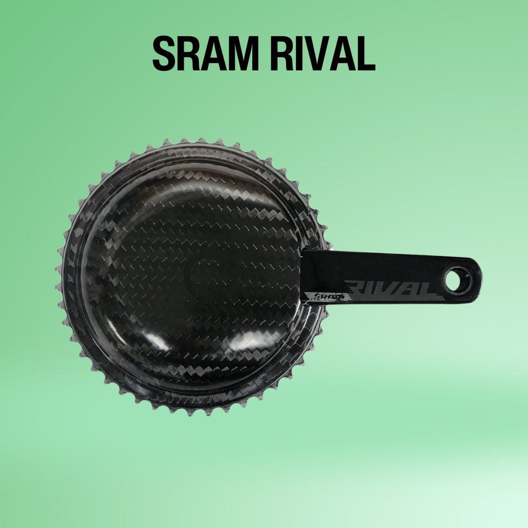 EZ Gains® Aero Chainring Guard (Carbon) 3-5 Watt Saving