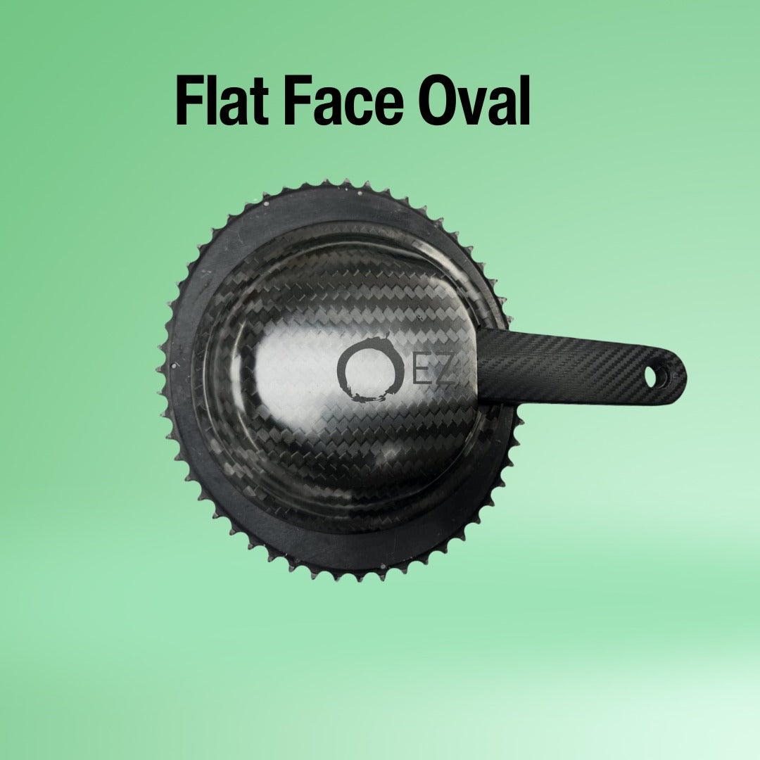 EZ Aero Chainring Guard (Carbon) & Front Derailleur Guard 6-10 Watt Saving