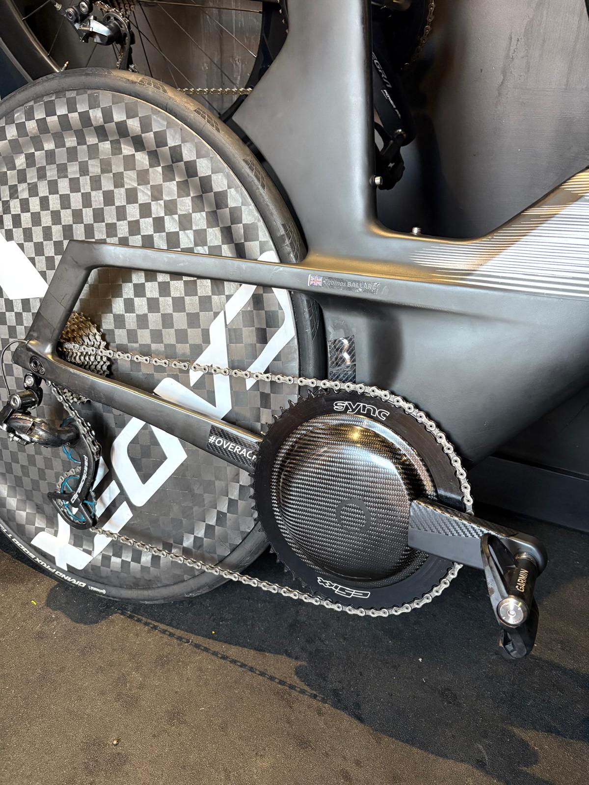 EZ Gains® Aero Chainring Guard (Carbon) 3-5 Watt Saving