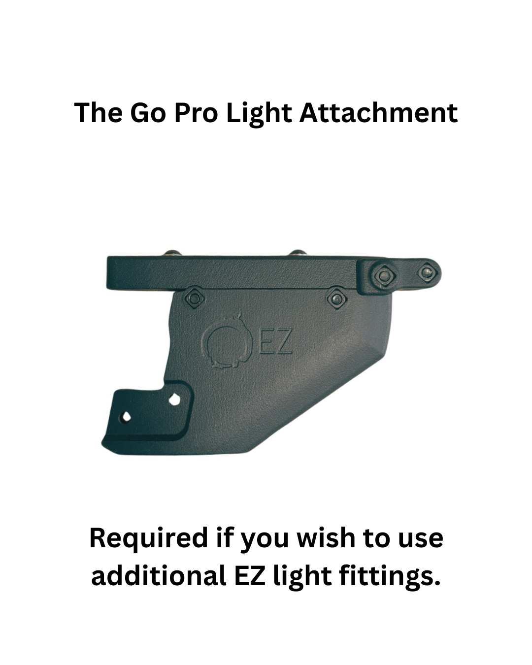 EZ Go Pro light Mount
