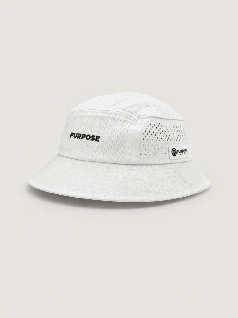 Purpose Glacier Bucket Hat with Ultra Cool Tech (Arctic Frost)