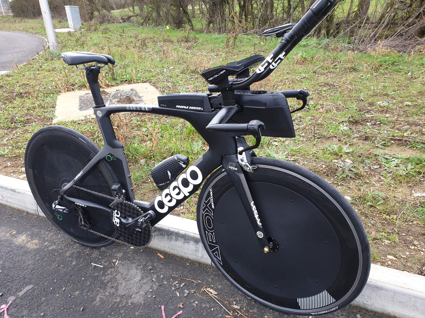 Bicicletas de pista EZDisc delantera-trasera-velocidad única - Bicicleta de mano