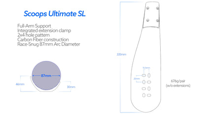 Scoops Ultimate SL Arm Cups: Unlimited Reach, Maximum Versatility