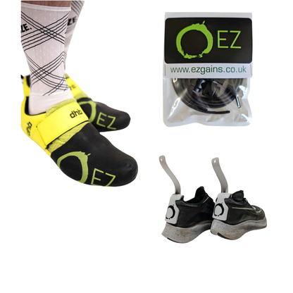 Bundle EZ Aero Toe Covers / EZ Shoe Horn / Elastic Laces