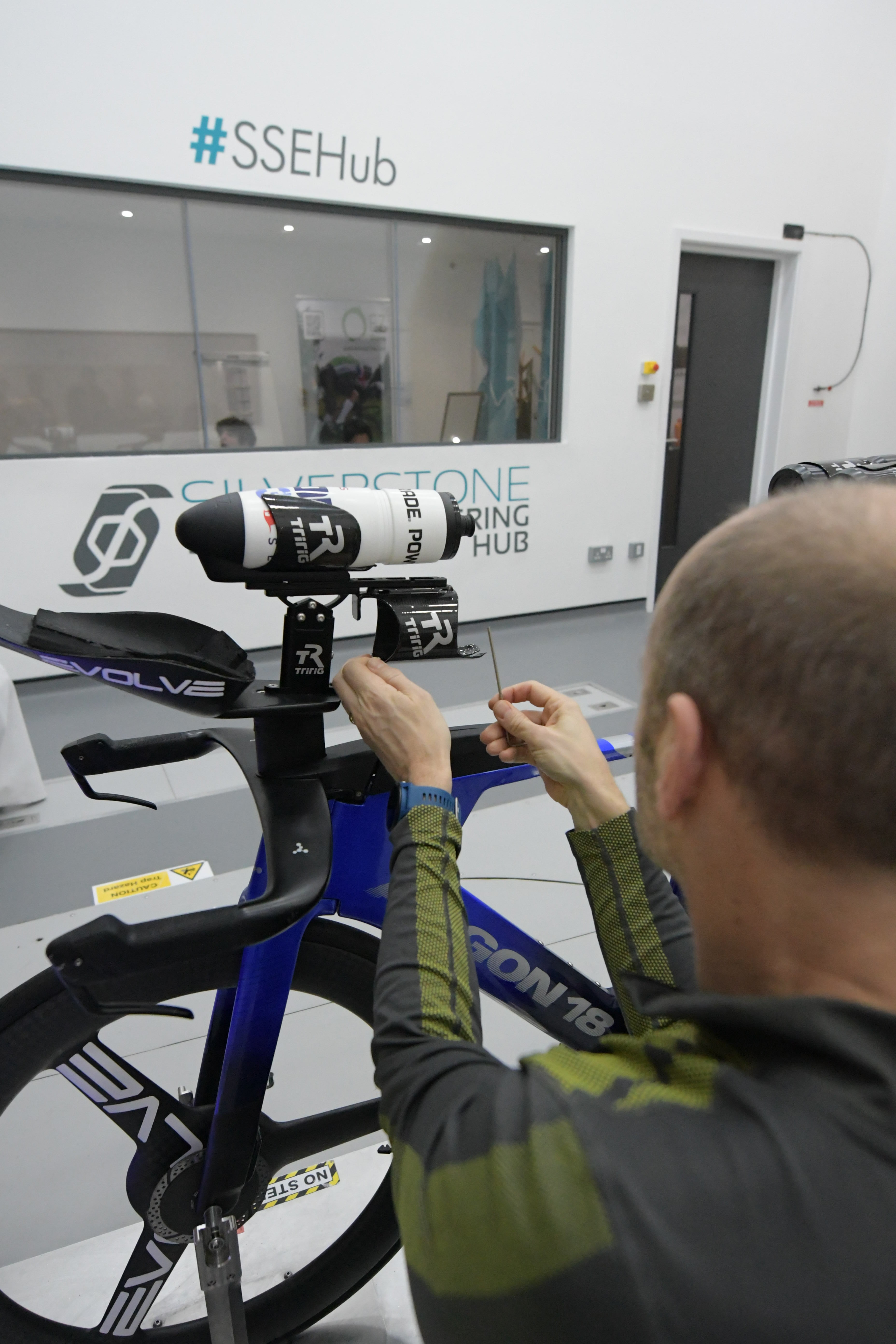 EZ TriRig BTA Science | Triathlon Hydration Wind Tunnel Testing