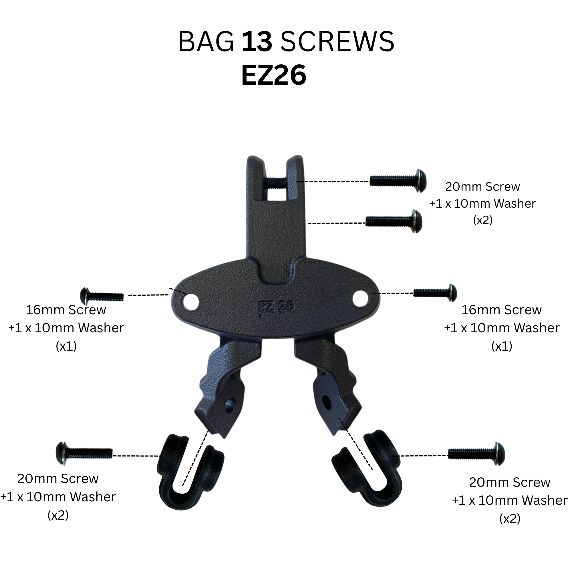 Saddle Clamp Only-This will only work with the EZ Hydro-Gains system and no other system.