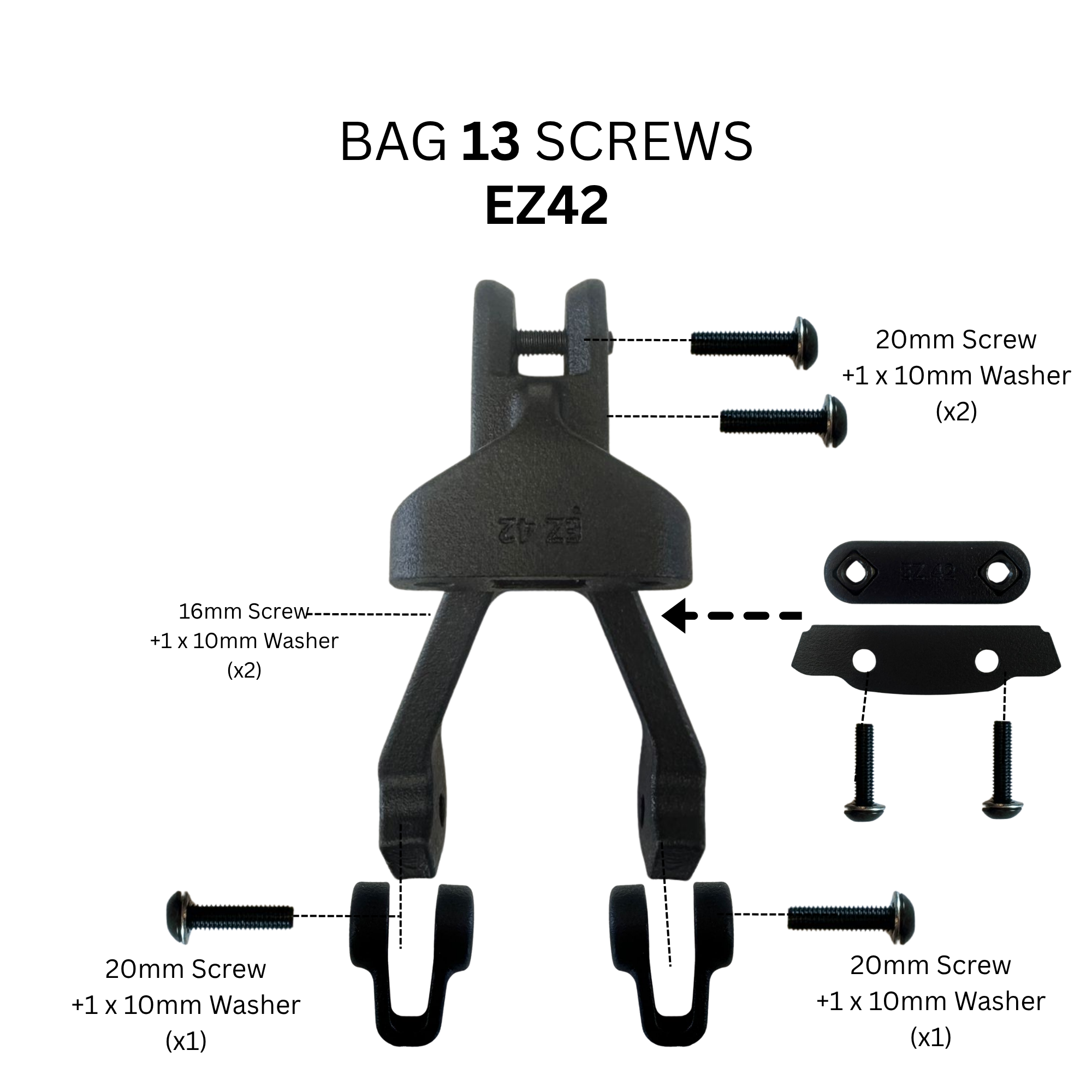 Saddle Clamp Only - Only Compatible with Hydro-Gains® and Hydro-Gains Toolbox®