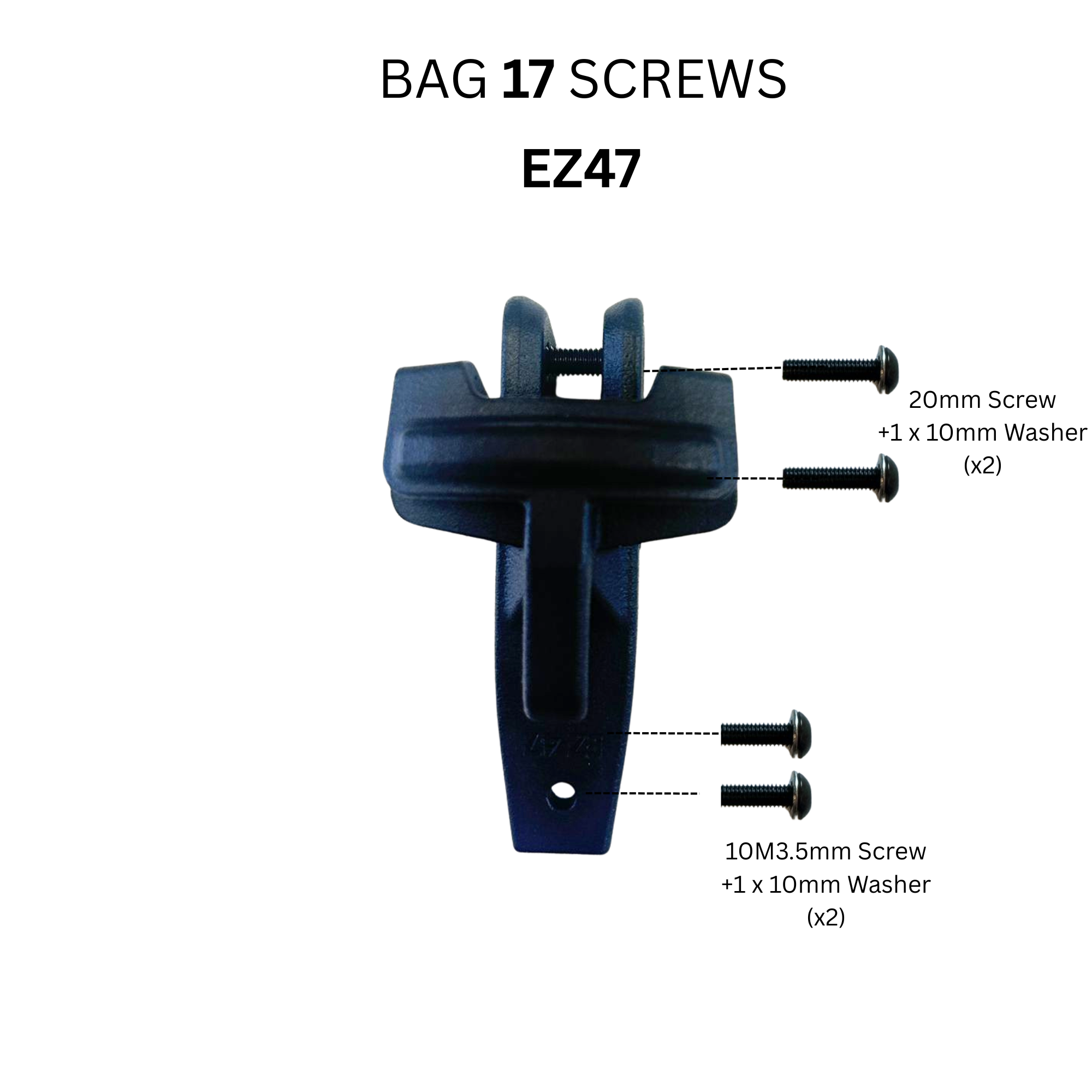 Saddle Clamp Only-This will only work with the EZ Hydro-Gains system and no other system.