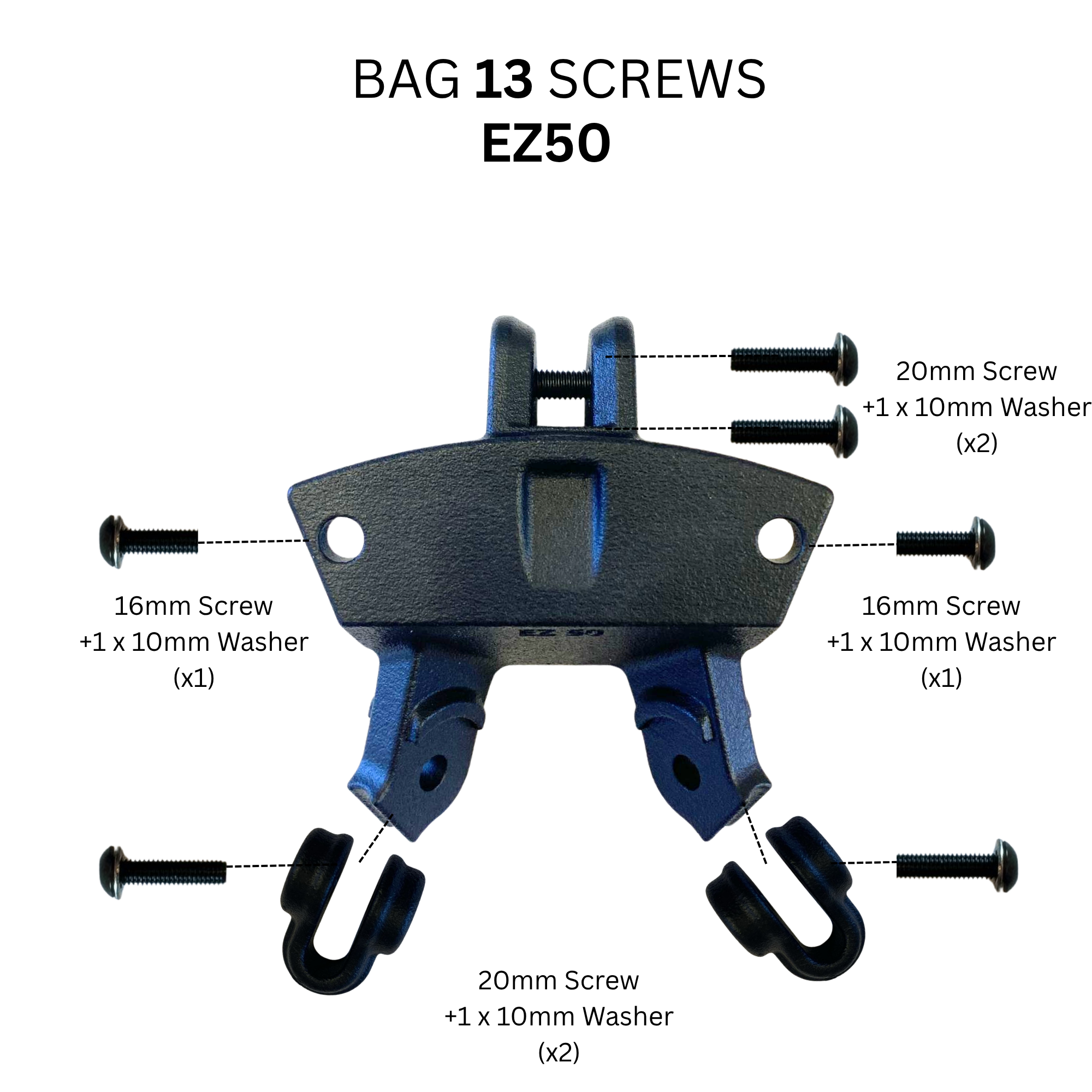 Saddle Clamp Only-This will only work with the EZ Hydro-Gains system and no other system.
