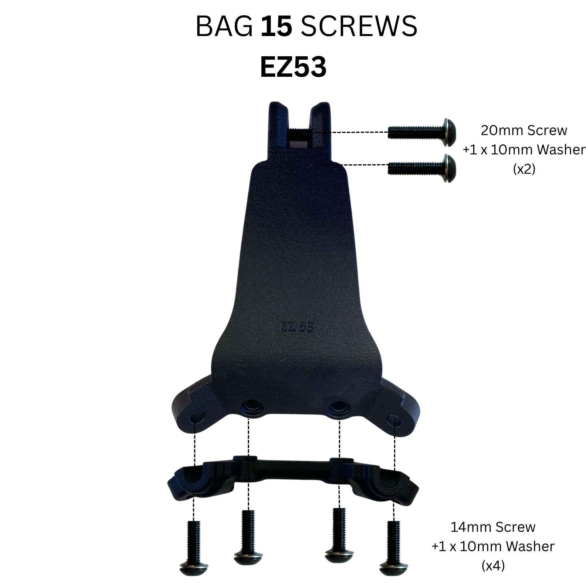Saddle Clamp Only - Only Compatible with Hydro-Gains® and Hydro-Gains Toolbox®