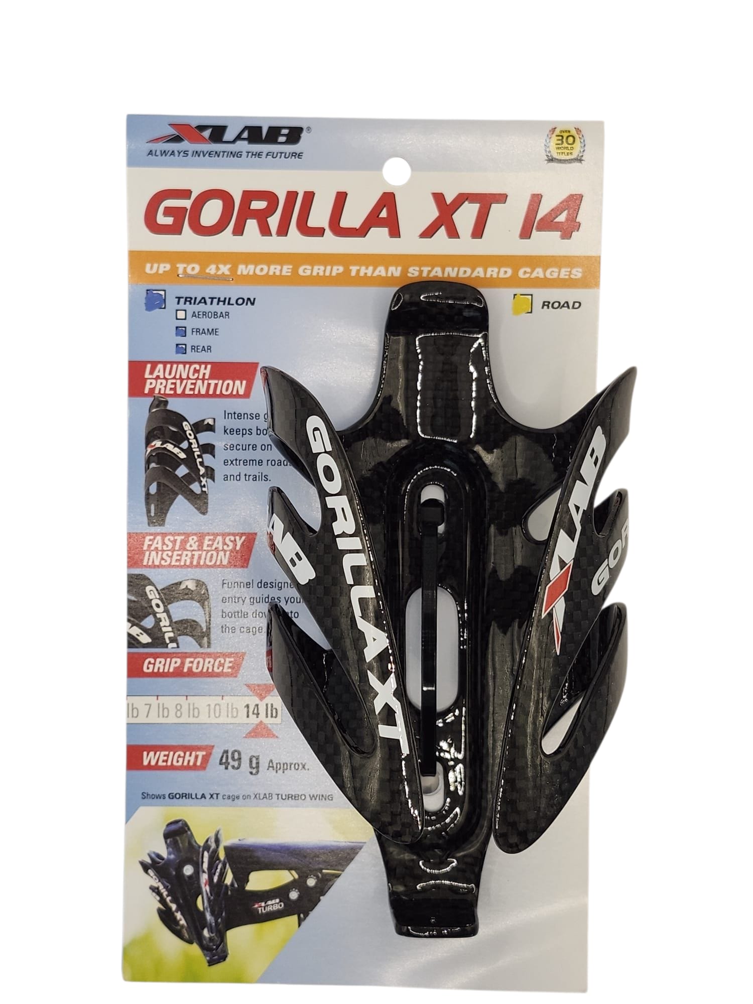 Gorilla XT Bottle Cage (Gloss)