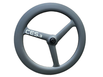 CES .3 Tri Spoke Front Wheel – Disc Brake 4-6 Watts.