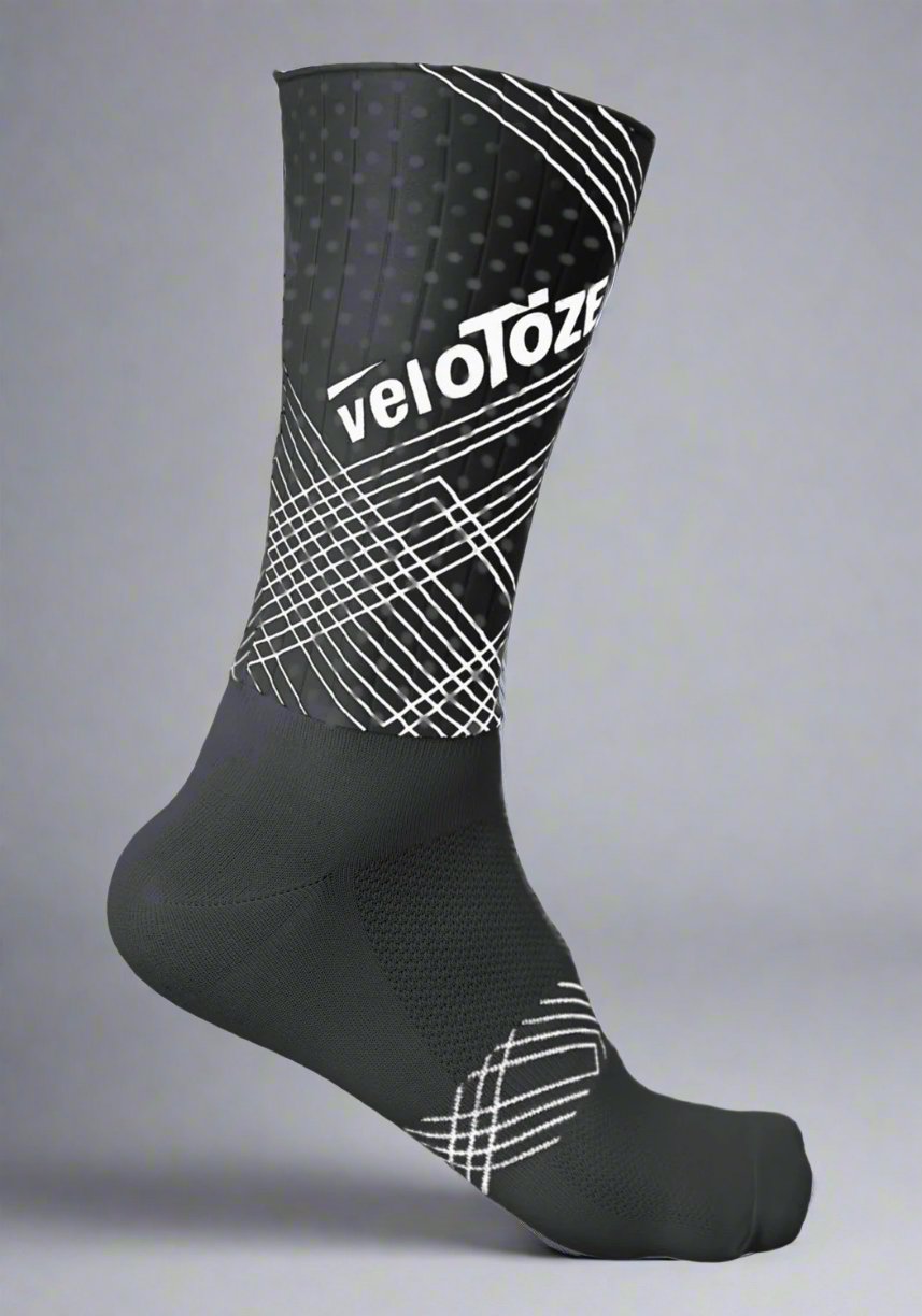 veloToze Aero Socke - Schwarz
