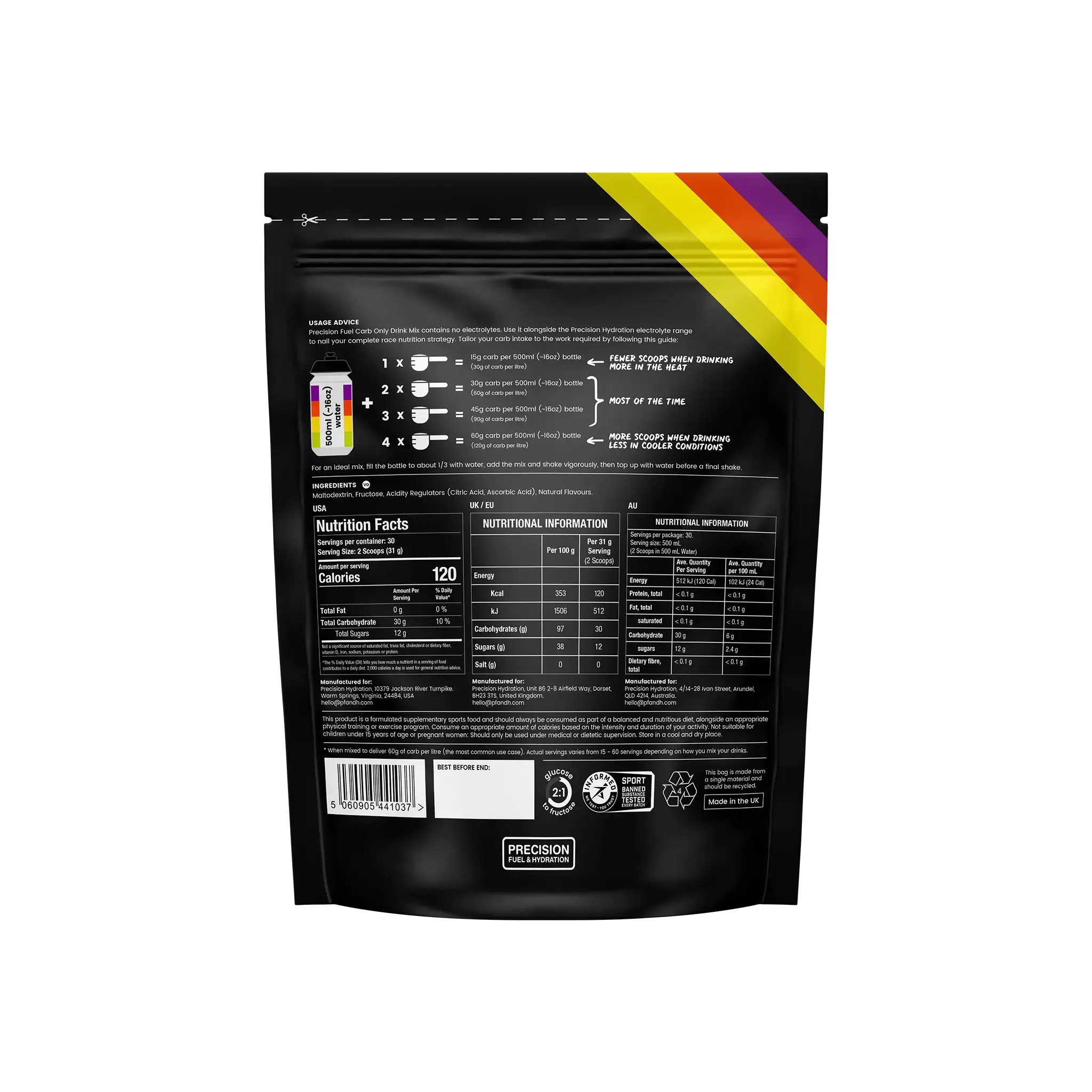 PF Carb Only Drink Mix - PF Carb Only Drink Mix