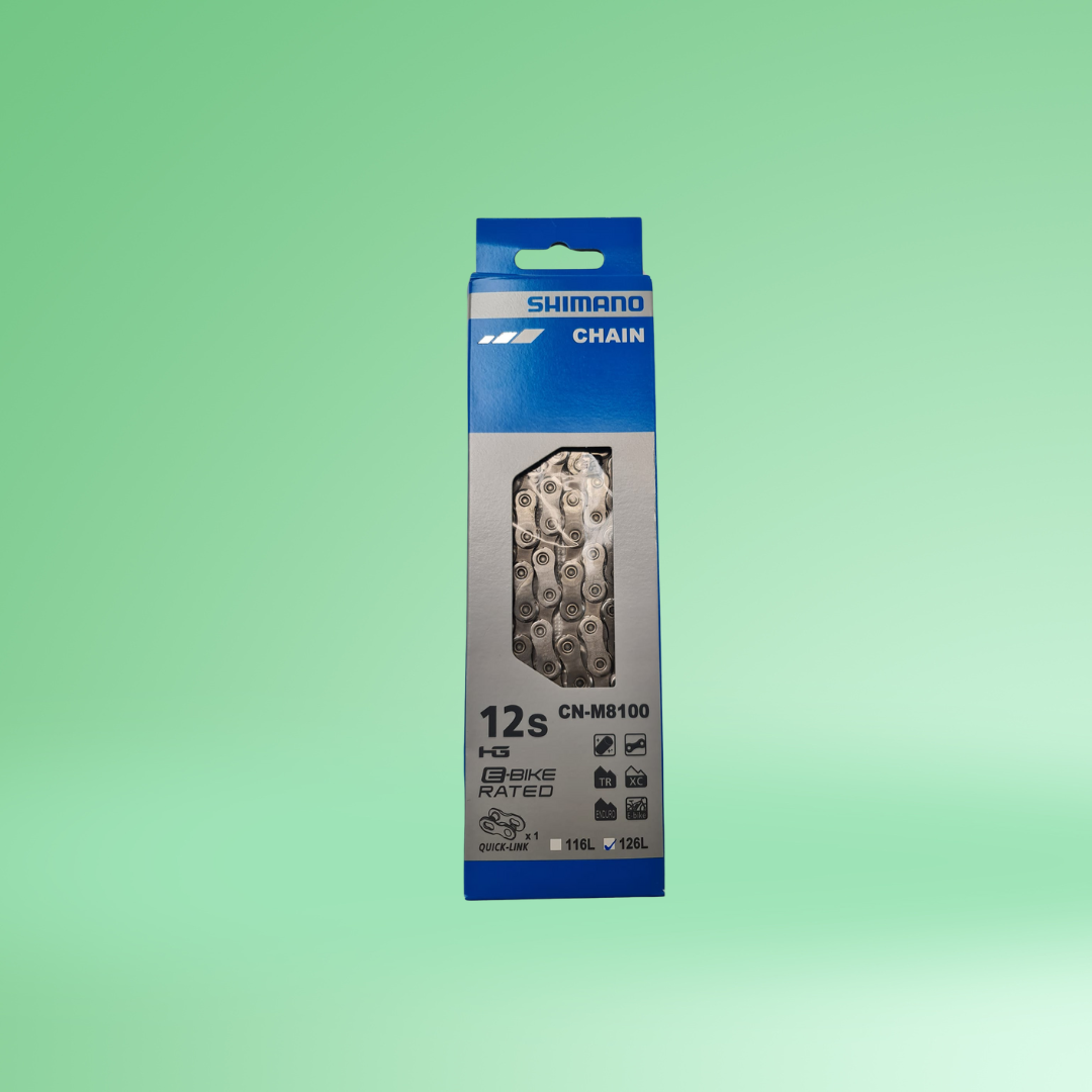 Shimano bicycle chain with smooth and efficient low friction. Great quality with quick link and easy to install. #Shimano #cycling 