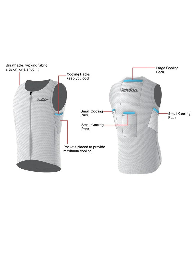 Cooling Vest with Cooling Packs