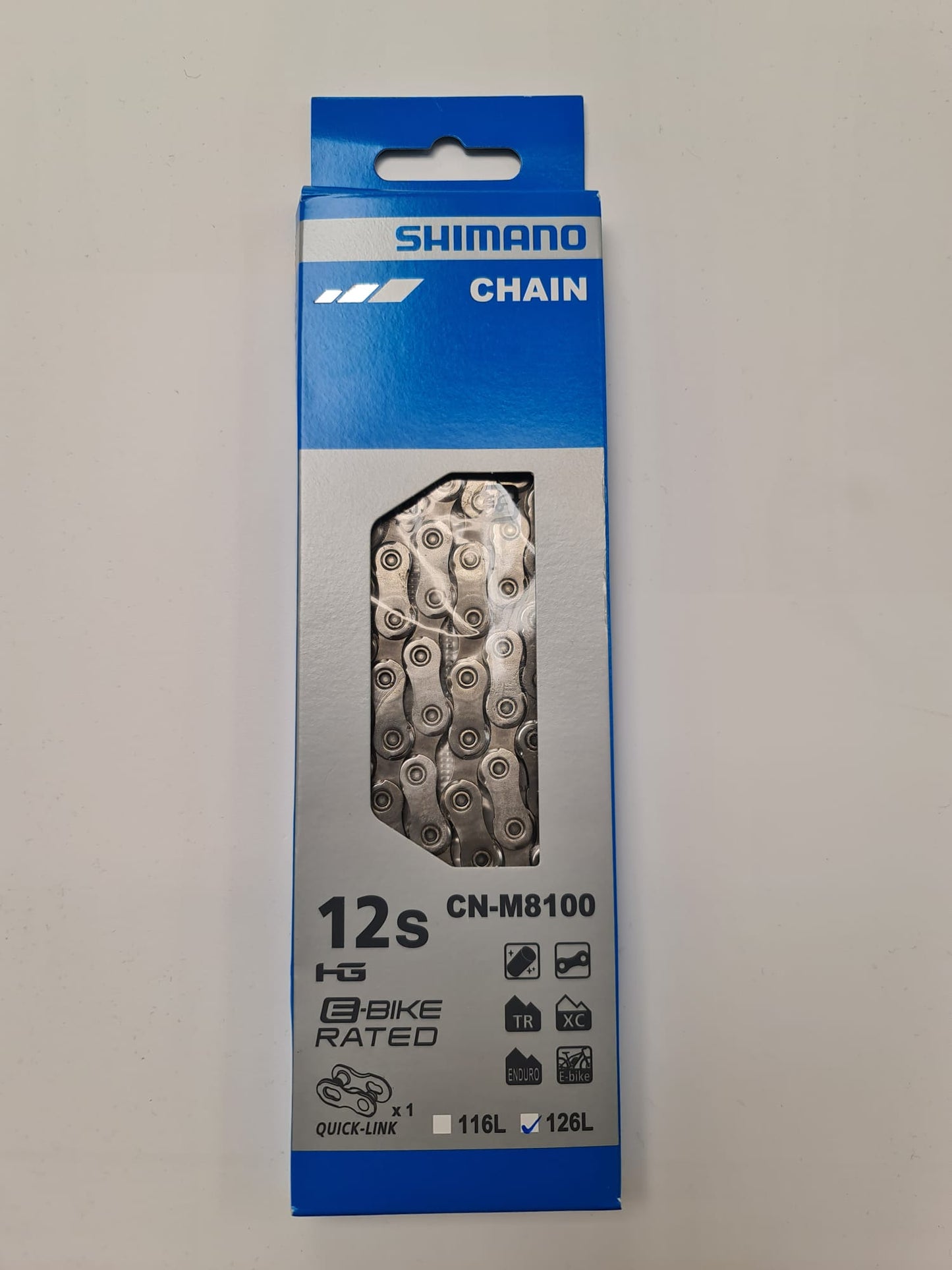 Shimano XT CN-M8100 Chain with Quick Link 12-Speed 126L
