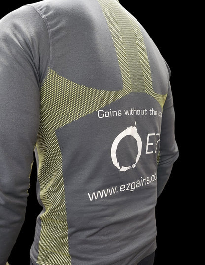 EZ Gains Seamfree Long Sleeve Half Zip Top