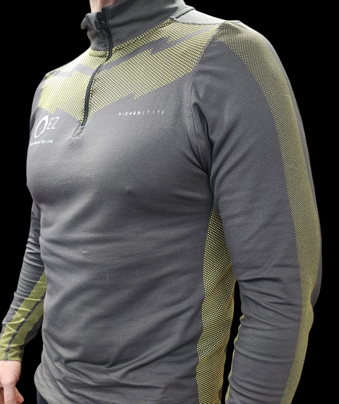 EZ Gains Seamfree Long Sleeve Half Zip Top