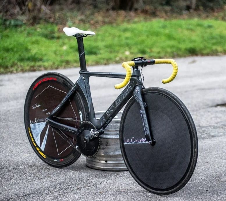 Bicicletas de pista EZDisc delantera-trasera-velocidad única - Bicicleta de mano