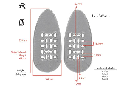 Closed Back Carbon Arm Cups: Maximum Support, Minimum Weight