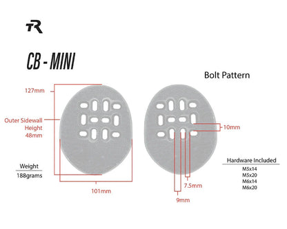 Mini Closed Back Arm Cups: Compact Support, Maximum Comfort