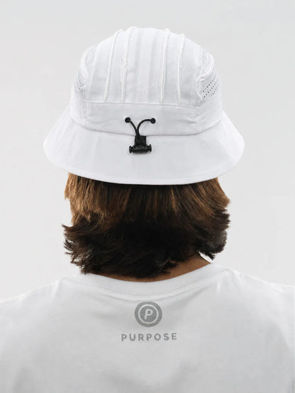 Purpose Glacier Bucket Hat with Ultra Cool Tech (Arctic Frost)