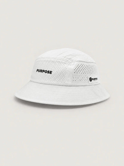 Purpose Glacier Bucket Hat with Ultra Cool Tech (Arctic Frost)