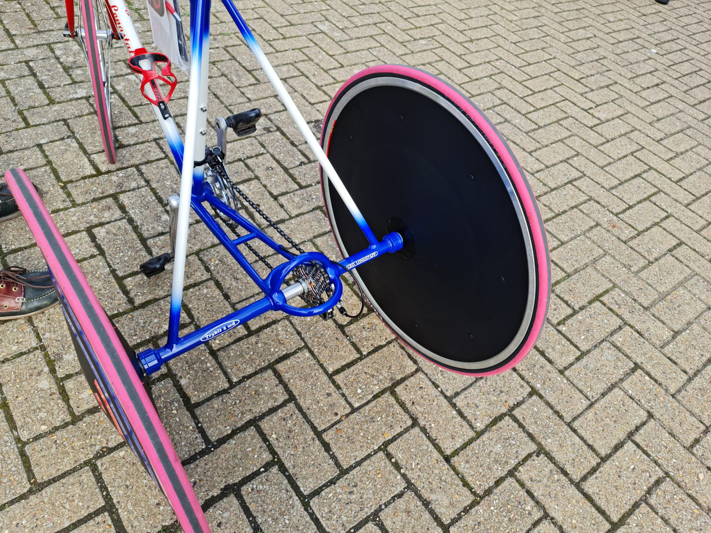 Bicicletas de pista EZDisc delantera-trasera-velocidad única - Bicicleta de mano