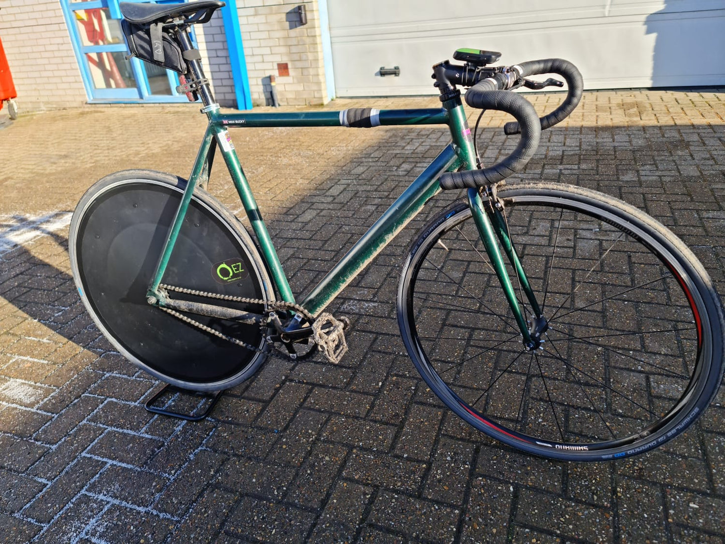 Bicicletas de pista EZDisc delantera-trasera-velocidad única - Bicicleta de mano